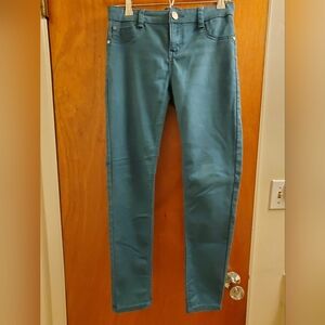 Tinseltown Teal Jean Jeggings